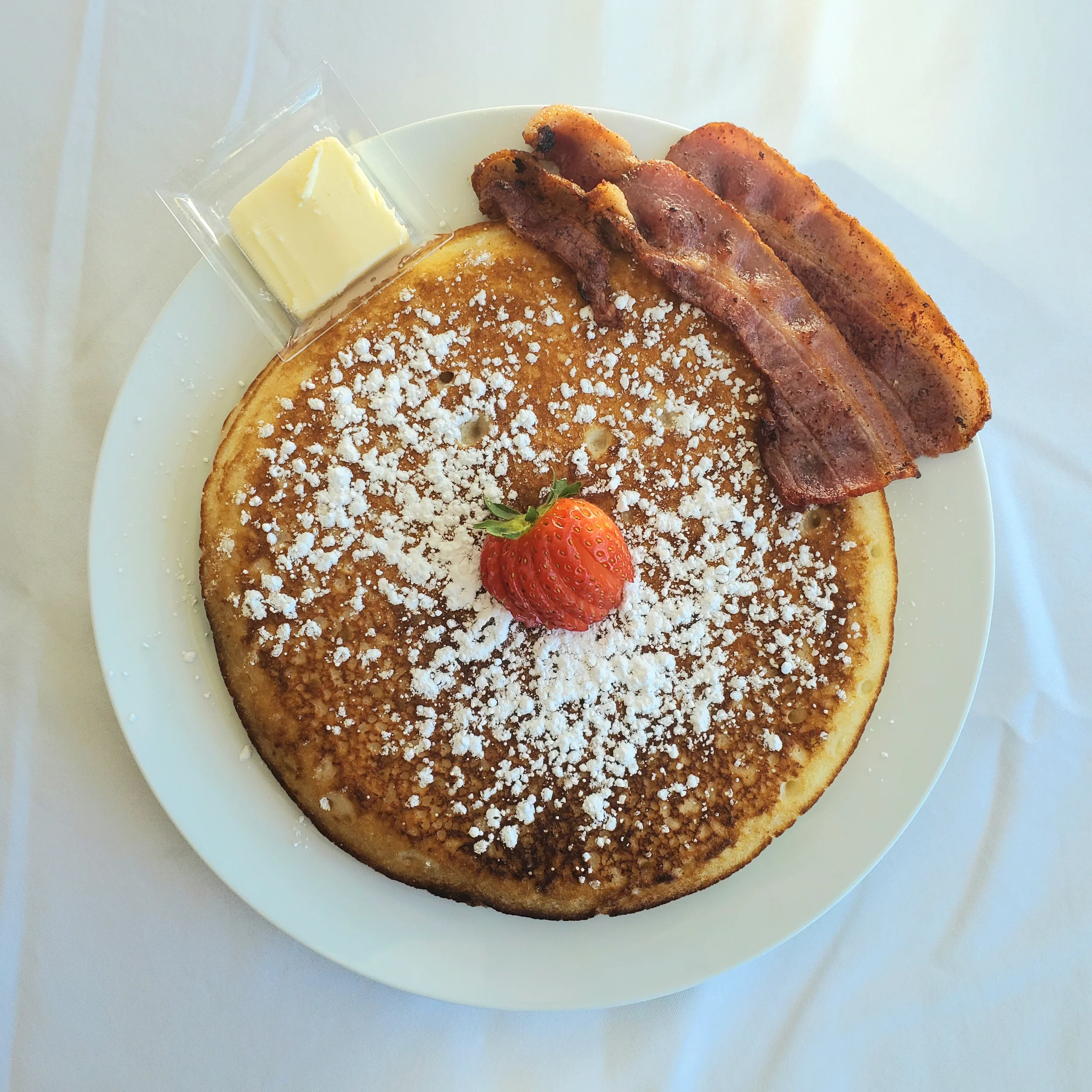 lumberjack pancake at the sky view inn